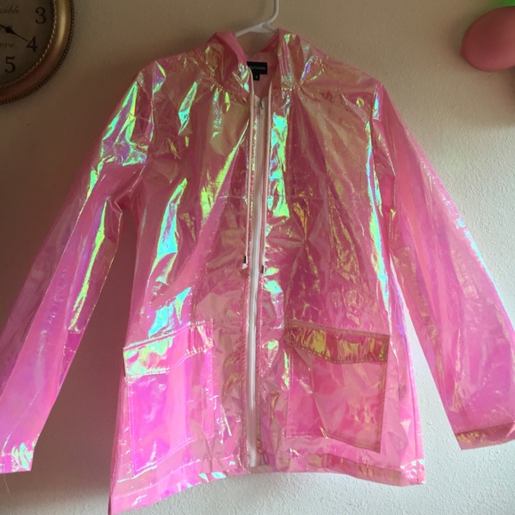 Pretty Little Thing Holographic Jacket 